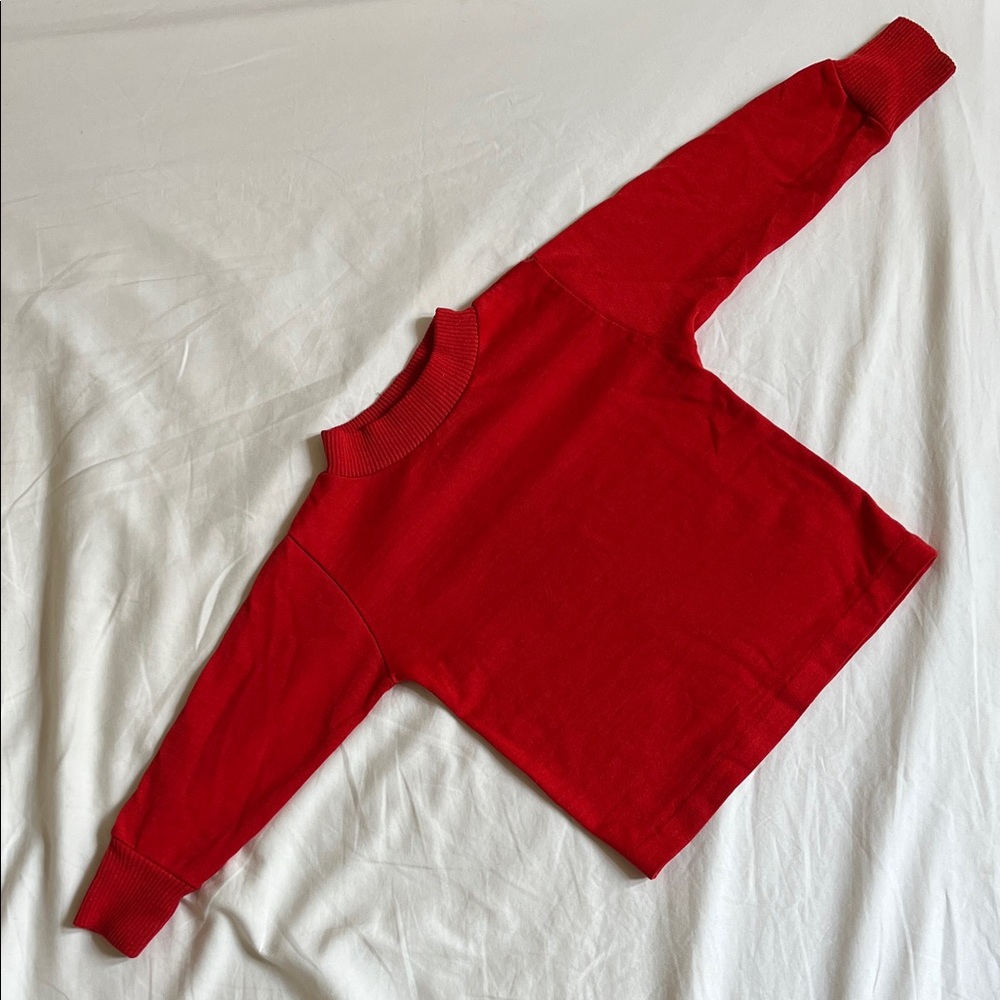 Vintage toddler red turtleneck 2T